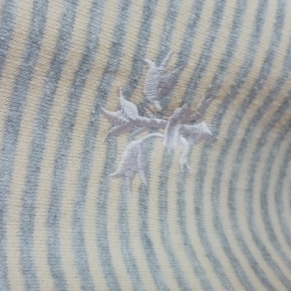 Vintage women's sweatshirt brand- ROW G, sz Large. Light yellow/gray str… - Picture 2 of 15